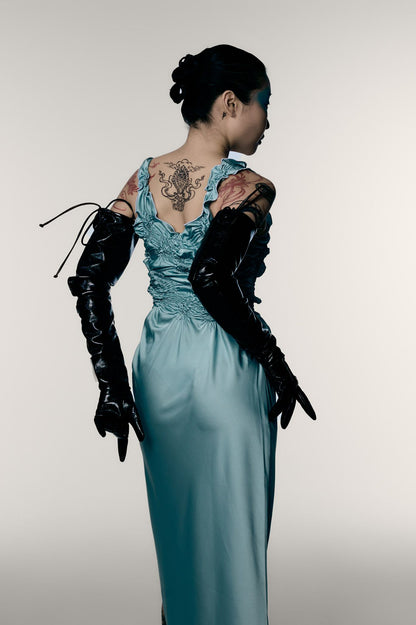 Markiza Pasley Dress In Satin