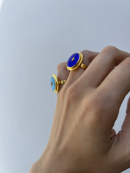 Little blue ring