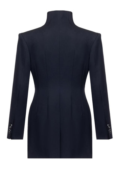 Blue wool jacket
