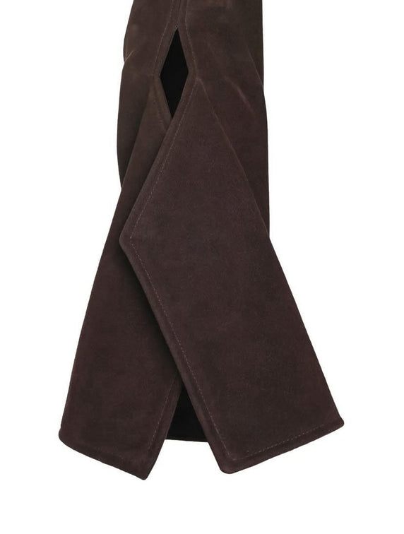 Belted Suede Jacket