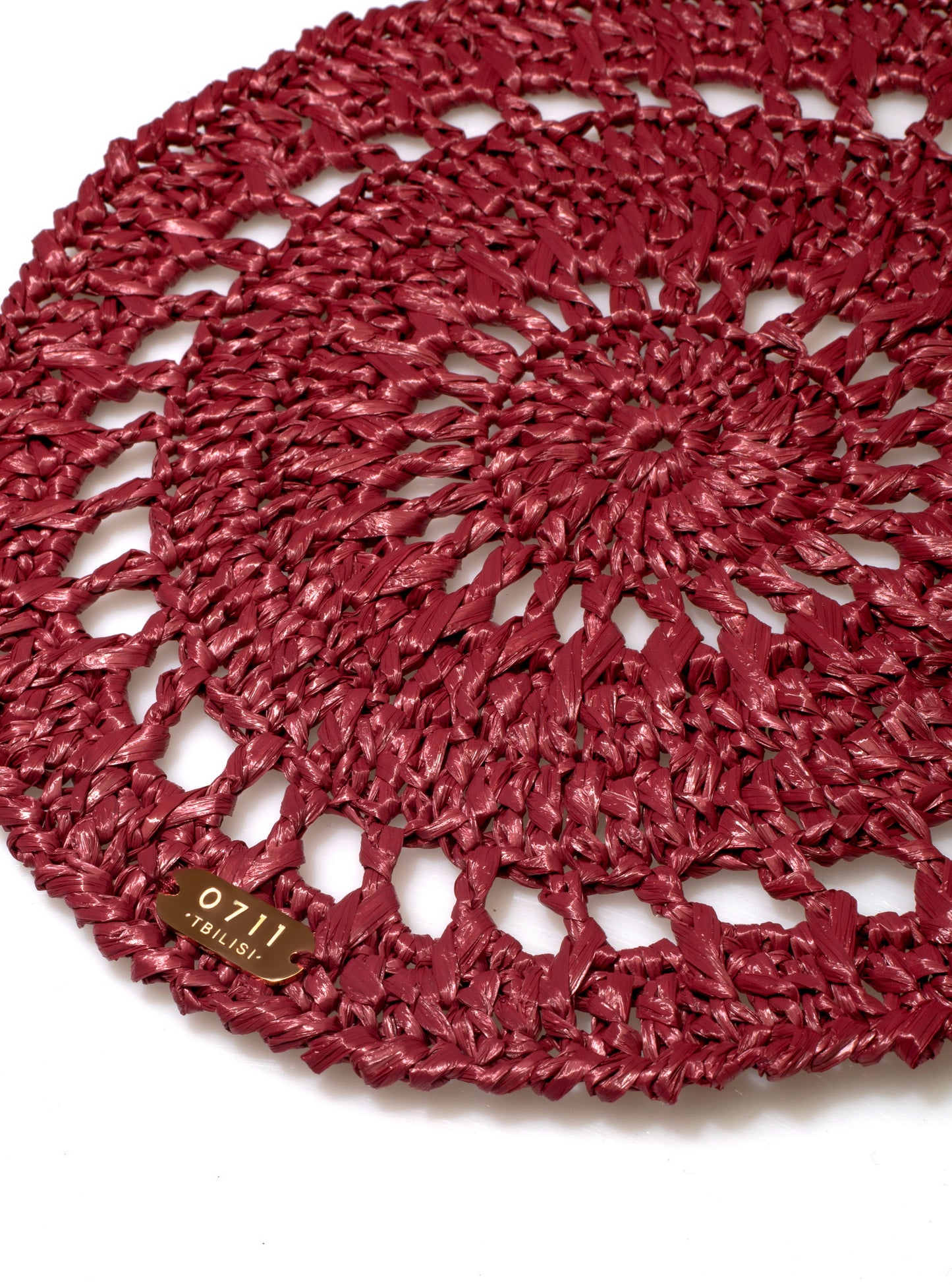 Small Crochet Table Mat