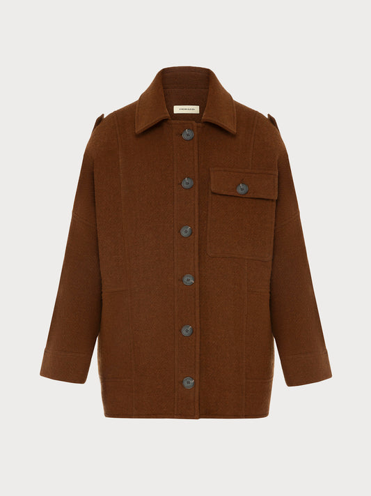 Men's Cognac brown jacket