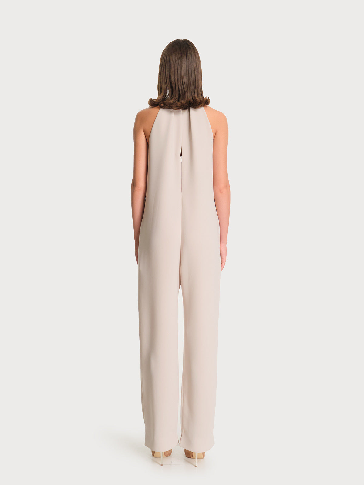 Beige Jumpsuit
