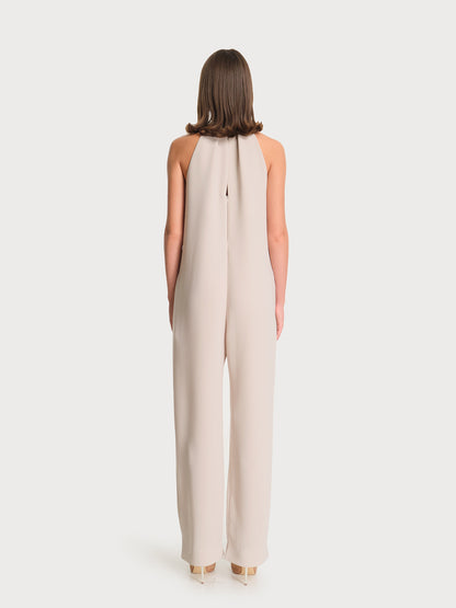 Beige Jumpsuit
