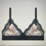 Lacey Bralette Pink/Black