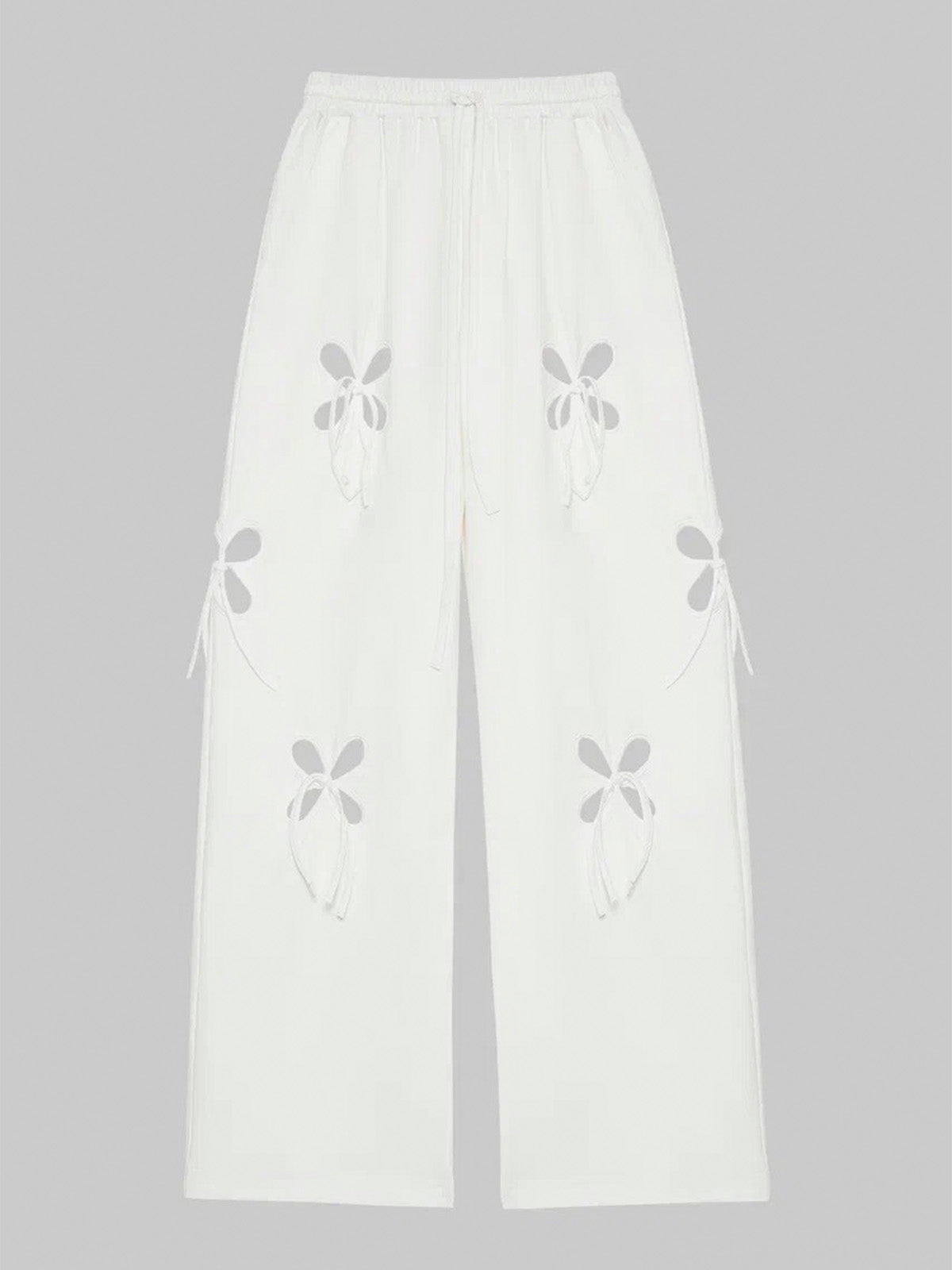 White Petal Pants